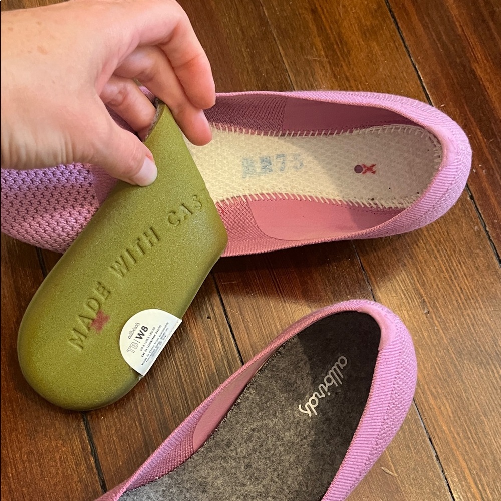 Allbirds Women's Mauve Flats - Picture 6 of 7